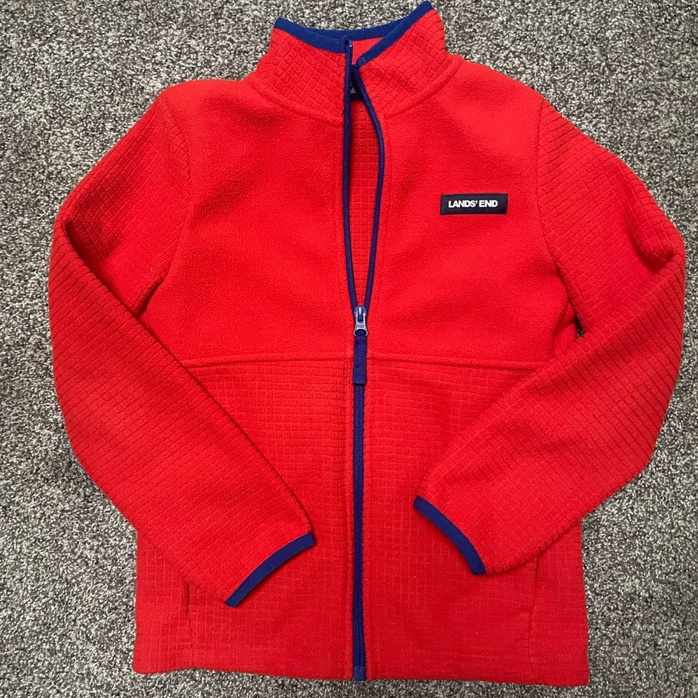 Lands' End Boys Fleece Jacket